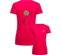 La Sportiva - Ropa para escalada mujer - Stone T-Shirt W Azalea/Redwood para Mujer - Talla S - Rosa Rosa S