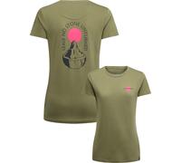 La Sportiva - Ropa para escalada mujer - Stone T-Shirt W Cypress/Night Sky para Mujer - Talla M - Caqui Caqui M