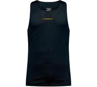La Sportiva - Ropa para trail running - Pure Tank M Black/Yellow - Talla L - Negro Negro L