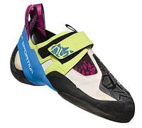 LA SPORTIVA Skwama Woman Apple Green/Cobalt Blue, Zapatillas de Escalada, 38 EU