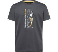 La Sportiva Solution T-Shirt M camiseta hombre - Carbon/Yellow - S