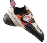 Zapatillas de escalada La Sportiva Solution Woman (Blanco/Naranja Lily) Mujer