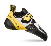 LA SPORTIVA Solution White/Yellow, Zapatillas de Escalada, 38.5 EU