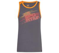 La Sportiva Stripe Tank camiseta de tirantes hombre - Carbon/Maple - M