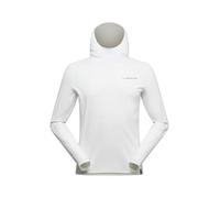 LA SPORTIVA Sudadera con capucha Cloud Shadow Sun para hombre, ligera, con UPF 50+, material reciclado y tecnología HeiQ Mint. Perfecta para aventuras al aire libre., Chalk/Onyx, L