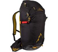 LA SPORTIVA Sunlite Backpack Mochila, Adultos Unisex, Black/Yellow (Multicolor), Talla Única