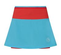 La sportiva Swift Ultra Skirt 5'' (Malibu Blue/Hibiscus) mujer