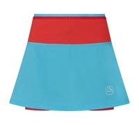 La sportiva Swift Ultra Skirt 5'' (Malibu Blue/Hibiscus) mujer