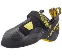 LA SPORTIVA Theory, Zapatillas de Trekking Hombre, Black/Yellow, 41 EU