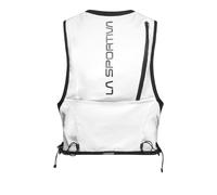 La Sportiva Ultra 10L chaleco de trail (con botellas) | EU S in White/Cherry Tomato