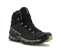 La Sportiva - Zapatillas de senderismo Hombre - Ultra Raptor II Mid Leather GTX Black/Cedar - Talla 42 - Negro Negro 42