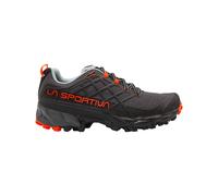 La Sportiva - Zapatillas de senderismo Hombre - Akyra II Carbon/Cherry Tomato - Talla 45.5 - Negro Negro 45.5