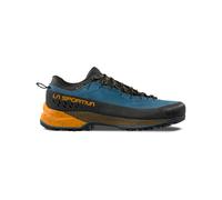 La Sportiva - Zapatillas de senderismo Hombre - TX4 Evo GTX Hurricane/Apricot de Cuero - Talla 42,5 - Azul Azul 42.5