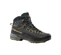 La Sportiva - Zapatillas de senderismo Hombre - TX4 Evo Mid GTX Carbon/Bamboo de Cuero - Talla 42.5 - Negro Negro 42.5