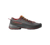 La Sportiva - Zapatillas de senderismo Hombre - Tx4 Evo ST Carbon/Mountain Red de Cuero - Talla 45.5 - Gris Gris 45.5