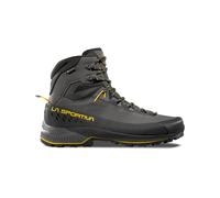 La Sportiva - Zapatillas de senderismo Hombre - TX5 Evo Mid GTX Carbon/Yellow de Cuero - Talla 42 - Negro Negro 42
