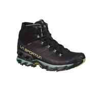 La Sportiva - Zapatillas de senderismo Hombre - Ultra Raptor II Mid Leather GTX Black/Cedar - Talla 45.5 - Negro Negro 45.5