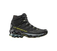 La Sportiva - Zapatillas de senderismo Hombre - Ultra Raptor II Mid Leather Wide GTX Black/Cedar - Talla 41,5 - Negro Negro 41.5