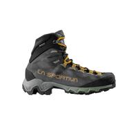 La Sportiva - Zapatillas de senderismo Mujer - Aequilibrium Hike W GTX Carbon/Aspen Green para Mujer - Talla 39.5 - Gris Gris 39.5