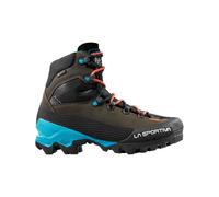La Sportiva - Zapatillas de senderismo Mujer - Aequilibrium LT GTX W Black/Hibiscus para Mujer de Cuero - Talla 39,5 - Negro Negro 39.5