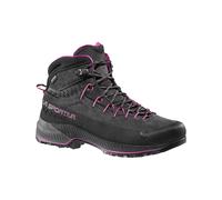 La Sportiva - Zapatillas de senderismo Mujer - TX4 Evo Mid Woman GTX Carbon/Springtime para Mujer de Cuero - Talla 38.5 - Negro Negro 38.5