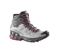 La Sportiva - Zapatillas de senderismo Mujer - Ultra Raptor II Mid Leather W GTX Cloud/Redwood para Mujer de Cuero - Talla 39 - Gris Gris 39