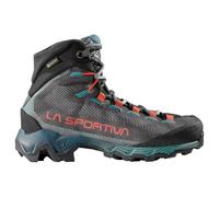 La Sportiva ZFHS138 Aequilibrium Hike GTX - Tenis para mujer, Carbon x Everglaze, 25.0 cm