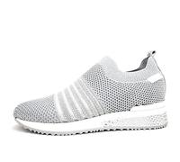 La Strada 2101377-4542 - Zapatillas bajas para mujer, color plateado, plata, 39 EU