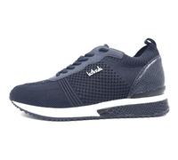 La Strada Zapatos de Mujer Deportivos con Cordones Azul Casual, azul, 38 EU Estrecho