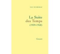 La Suite Des Temps (ebook)