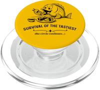 La Supervivencia del Amante del Sushi más Sabroso Divertido PopSockets PopGrip para MagSafe