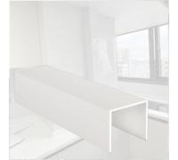 la tapa de la tubería Cubretuberías Para Baño De 2, 8, 12, 16 Y 20 Cm De Ancho. Cubretuberías Para Pozos, Patios Y Hornos. Cubretuberías Decorativo Para(L x W 90 X 8cm/35.4 x 3.2in)