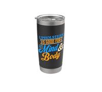 La tapicería es buena para mi mente y cuerpo Vaso térmico de acero inoxidable de doble pared