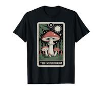 La Tarjeta del Tarot de Hongos Cottagecore Funny Mushroom Lover Camiseta