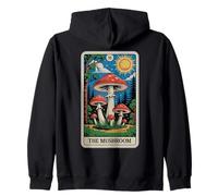 La Tarjeta del Tarot de Hongos Cottagecore Funny Mushroom Lover Sudadera con Capucha