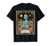 La Tarjeta del Tarot de la Enfermera anestesióloga de la anestesia CRNA Witchy Camiseta