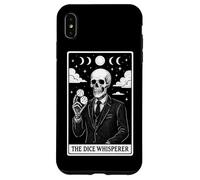 La Tarjeta del Tarot Esqueleto del Juego del Casino Whisperer de los Dados Carcasa para iPhone XS MAX