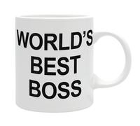 La Taza De Cerámica ABYSTYLE 320Ml Del Mejor Jefe Del Mundo - Subli Box