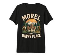 La Temporada De Morel Es Mi Lugar Feliz Recolector De Setas Camiseta Premium