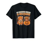 La Temporada Favorita de Highland Cow es Halloween Espeluznante Octubre Camiseta