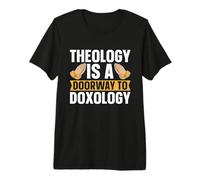 La teología es una Puerta a la teología del seminario Sacerdote de doxología Camiseta Premium