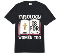 La teología también es para Las Mujeres Antropóloga Seminario Teología Comfort Colors Adult Heavyweight T-Shirt