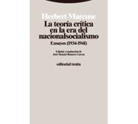 La teoría crítica en la era del nacionalsocialismo