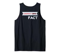 La teoría de la conspiración tachó un hecho Camiseta sin Mangas