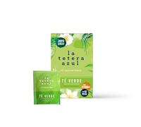 LA TETERA AZUL Te Verde Frío Sabor Manzana. Infusión Fría En Polvo. Tea Tac. Caja Con 20 Sobres Prácticos Para Preparar En Cualquier Momento. Sabor Delicioso Y Refrescante En Cada Sorbo.