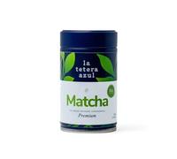 La Tetera Azul - Té Verde Matcha Ceremonial Ecológico 100% Orgánico en Polvo. Té Matcha Japonés Puro y Natural, Rico en Antioxidantes y Energía. Formato Bote a Granel de 50g