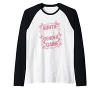 La tía es mi Nombre Mantener el género es mi Juego Camiseta Manga Raglan