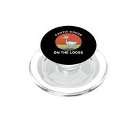 La tía Goose anda Suelta, Divertida tía de Verano, tonta Ganso PopSockets PopGrip para MagSafe