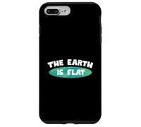 La Tierra es Plana Diseño de la Teoría de la Conspiración Carcasa para iPhone 7 Plus/8 Plus