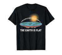 La Tierra Es Plana Divertida Teoría De La Ciencia Meme Camiseta